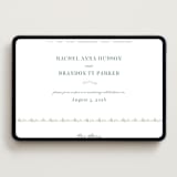 "Plain Air" - Wedding Website in Meadow by Petra Kern - Desktop Design