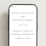 "Plain Air" - Wedding Website in Meadow by Petra Kern - Mobile Layout