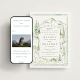"Plain Air" - Wedding Website in Meadow by Petra Kern - Match Your Stationery