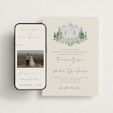 "Miniature Mountainscape" - Wedding Website in Summer by Petra Kern - Match Your Stationery