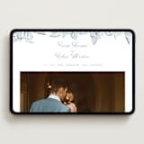 "Wreath In Bloom" - Wedding Website in Lake by Leah Bisch - Desktop Design