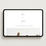 "Merge" - Wedding Website in Cloud by Pixel and Hank - Desktop Design