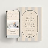"nautical nuptials" - Wedding Website in Sea Breeze by Rebecca Durflinger - Match Your Stationery