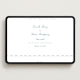 "Vineyard Love" - Wedding Website in Summer by Petra Kern - Desktop Design