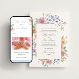 "Floral Pop" - Wedding Website in Tropical by Itsy Belle Studio - Match Your Stationery
