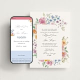 "Floral Pop" - Wedding Website in Tropical by Itsy Belle Studio - Match Your Stationery