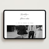 "Photograph Scribble" - Wedding Website in Cloud by Adelyn T. - Desktop Design