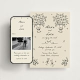 "Roses" - Wedding Website in Vanilla by Ani Somi - Match Your Stationery