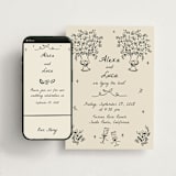 "Roses" - Wedding Website in Vanilla by Ani Somi - Match Your Stationery