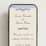"A wedding in Low Country" - Wedding Website in Cornflower by Chris Griffith - Mobile Layout