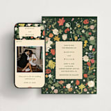 "all the flowers of the world" - Wedding Website in Garden by Sumak Studio - Match Your Stationery