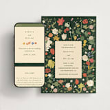 "all the flowers of the world" - Wedding Website in Garden by Sumak Studio - Match Your Stationery