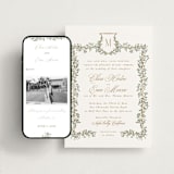 "Arbour" - Wedding Website in Lake by Leah Bisch - Match Your Stationery