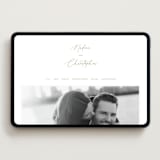 "spiku" - Wedding Website in Pearl by chocomocacino - Desktop Design