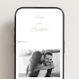 "spiku" - Wedding Website in Pearl by chocomocacino - Mobile Layout