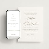 "spiku" - Wedding Website in Pearl by chocomocacino - Match Your Stationery