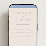 "Threaded" - Wedding Website in Canopy by Pixel and Hank - Mobile Layout