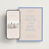 "Threaded" - Wedding Website in Canopy by Pixel and Hank - Match Your Stationery