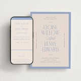"Threaded" - Wedding Website in Canopy by Pixel and Hank - Match Your Stationery