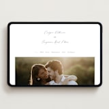 "Close to my Heart" - Wedding Website in Twilight Whisper by Design Lotus - Desktop Design