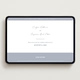 "Close to my Heart" - Wedding Website in Twilight Whisper by Design Lotus - Desktop Design