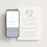 "Close to my Heart" - Wedding Website in Twilight Whisper by Design Lotus - Match Your Stationery