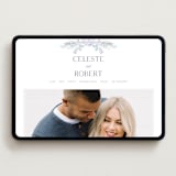 "Hydrangea" - Wedding Website in Toscana by Claudia Orengo - Desktop Design