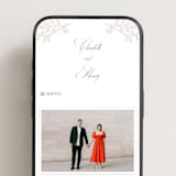 "vintage flourishes" - Wedding Website in Natural by BR Designs - Mobile Layout