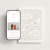 "vintage flourishes" - Wedding Website in Natural by BR Designs - Match Your Stationery