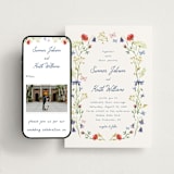 "Wildflower Romance" - Wedding Website in Ivory by frau brandt - Match Your Stationery