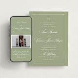 "Greenwood" - Wedding Website in Garden by Kelly Schmidt - Match Your Stationery