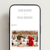 "ris al’amande" - Wedding Website in Sugar by chocomocacino - Mobile Layout