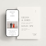 "Clarity" - Wedding Website in Diamond by Heather Cairl - Match Your Stationery