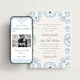 "Almafi" - Wedding Website in Cerrulean by Itsy Belle Studio - Match Your Stationery