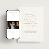 "Classic decorum" - Wedding Website in Golden by Stacey Meacham - Match Your Stationery