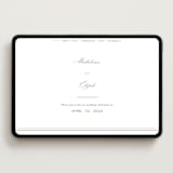 "Whimsy" - Wedding Website in Latte by Cara Scott - Desktop Design