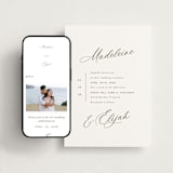 "Whimsy" - Wedding Website in Latte by Cara Scott - Match Your Stationery