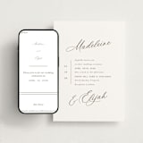"Whimsy" - Wedding Website in Latte by Cara Scott - Match Your Stationery