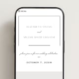 "Stripe Bevel" - Wedding Website in Salt by Amy Kross - Mobile Layout