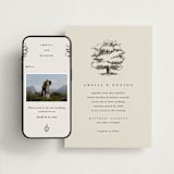 "White Oak" - Wedding Website in Dove by Amy Kross - Match Your Stationery