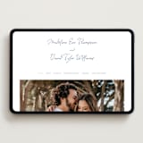 "Meadow Whisper" - Wedding Website in Meadow by Petra Kern - Desktop Design