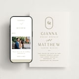 "Gianna" - Wedding Website in Gianna by Kristie Kern - Match Your Stationery