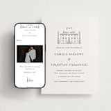"Italian Countryside" - Wedding Website in Graphite by Melinda Denison - Match Your Stationery