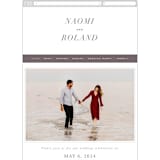 "Neutrality" - Wedding Website in Cream by Hooray Creative - Mobile Layout