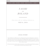 "Neutrality" - Wedding Website in Cream by Hooray Creative - Mobile Layout