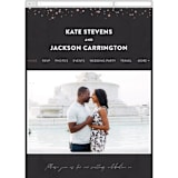 "Scripted Wedding" - Wedding Website in Obsidian by Hooray Creative - Mobile Layout