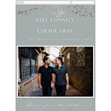 "love drops" - Wedding Website in Pale by Phrosné Barwood - Mobile Layout