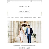 "Chic Wreath" - Wedding Website in Classic by Kelly Schmidt - Guest Management