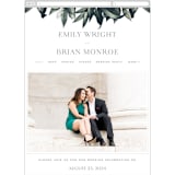 "Vintage Botanicals" - Wedding Website in Sage by GeekInk Design - Mobile Layout