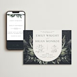 "Vintage Botanicals" - Wedding Website in Sage by GeekInk Design - Match Your Stationery